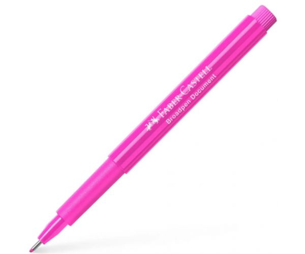 Faber-Castell: liner cu vârf fin 0,8 mm roz