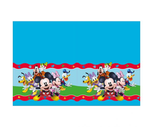 Mickey egér papír asztalterítő - 120x180cm