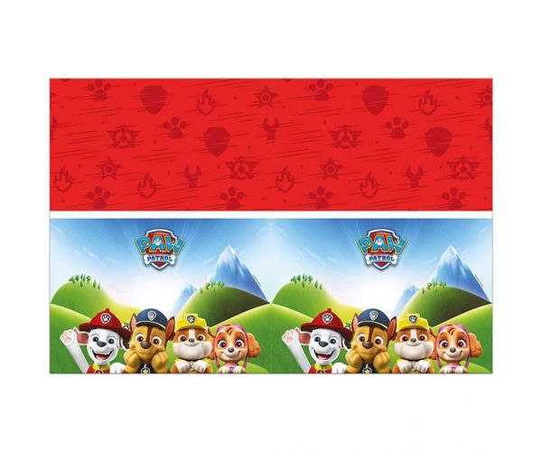 Față de masă din plastic cu cățeluși Patrula Cățelușilor 120x180cm