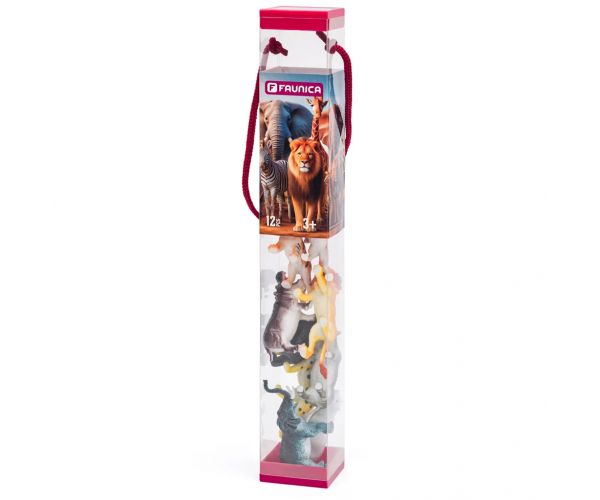 Faunica: Set de 12 figurine de animale sălbatice - Woodyland