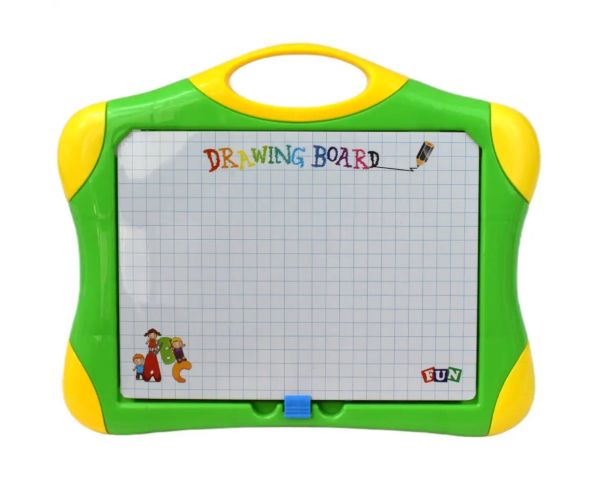Drawing Board: Tablă de desen magnetică multifunctională cu marker si litere 30x24cm