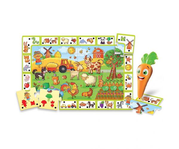Carotina: Set Ferma Fericită - Lisciani