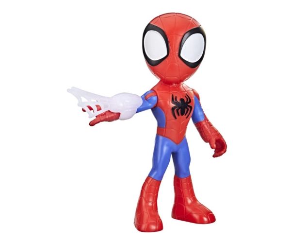 Spider-Man: Spidey Amazing Friends Spidey figurină de joacă cu accesoriu 23cm - Hasbro