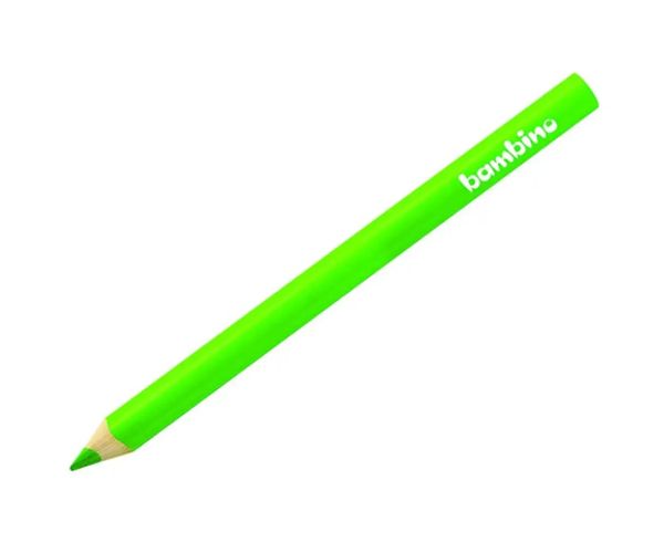 Bambino: Creion colorat gros culoarea verde deschis 1 bucată