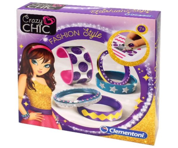 Crazy Chic Fashion Style set de făcut brățară - Clementoni