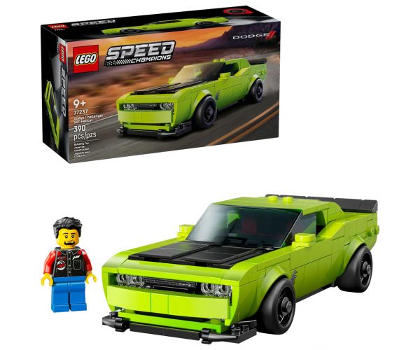 LEGO® Speed Champions: Dodge Challenger SRT Hellcat mașină sport (77237)