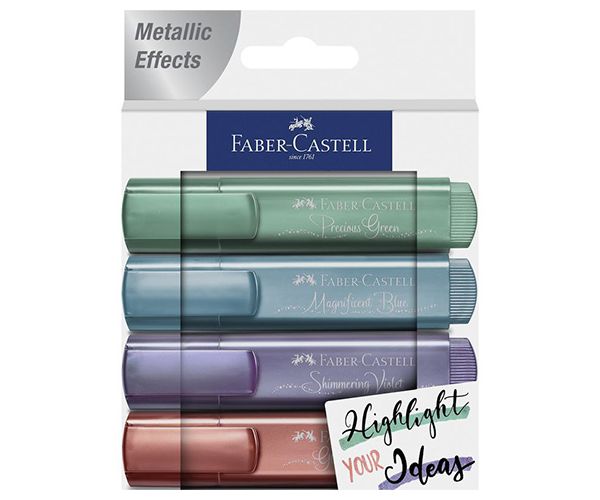 Faber-Castell: 1546 Metal textliner set 4 bucăți