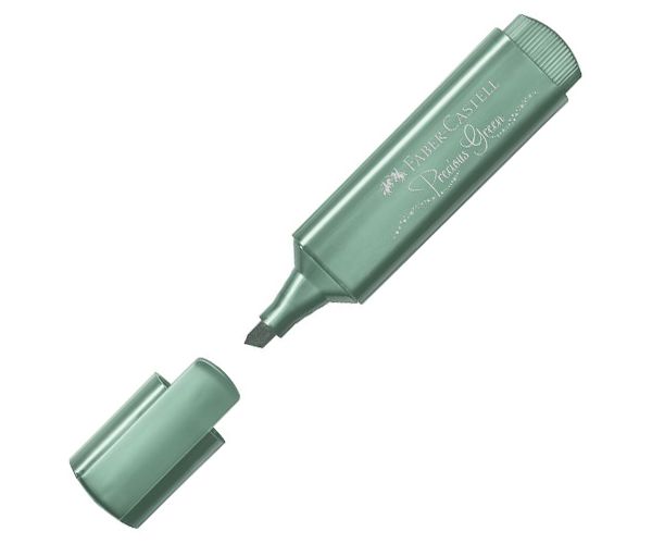 Faber-Castell: 1546 Precious Green textliner Metal verde culoare 1 bucată