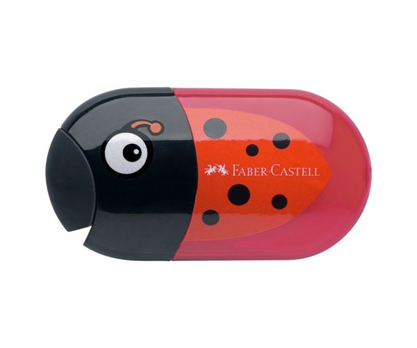 Faber-Castell: Katicás állatos hegyező radírral