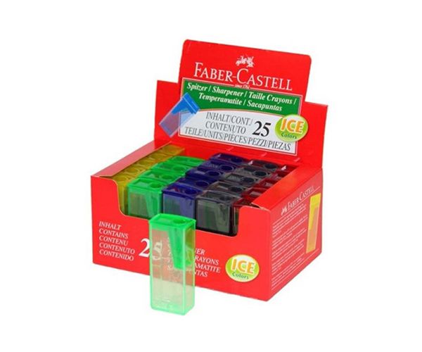 Faber-Castell: Élénk színű hegyező többféle változatban