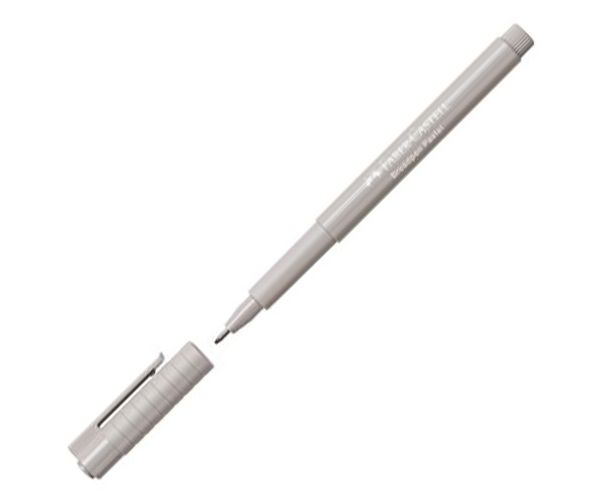 Faber-Castell: Broadpen 1554 culoarea gri 0,8mm