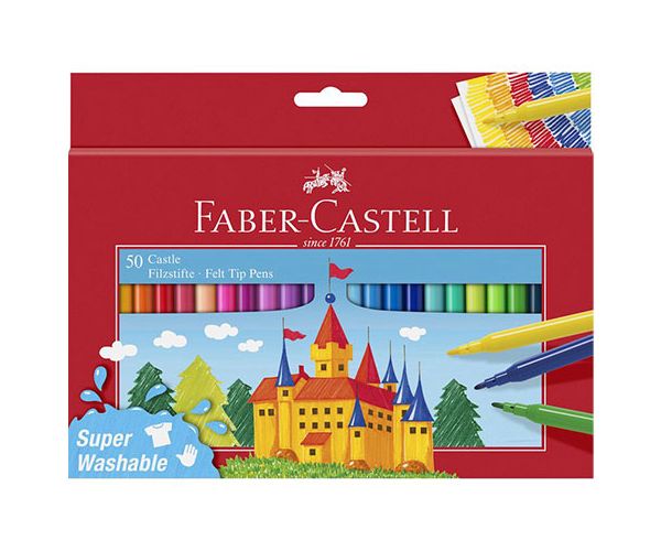 Faber-Castell: Castle marker set 50 de bucăți