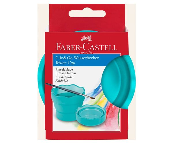 Faber-Castell: Click&Go Water Cup culoare turquoise