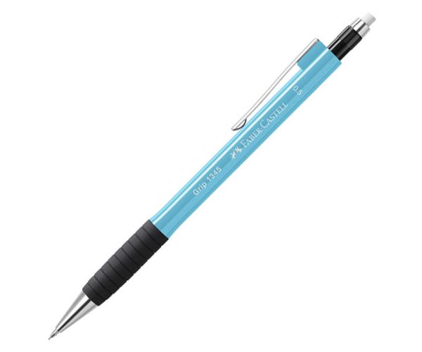 Faber-Castell: Grip 1345 creion mecanic albastru deschis 0,5mm