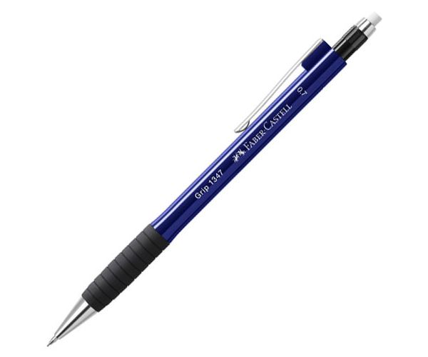 Faber-Castell: Grip 1347 creion mecanic 0,7mm albastru închis