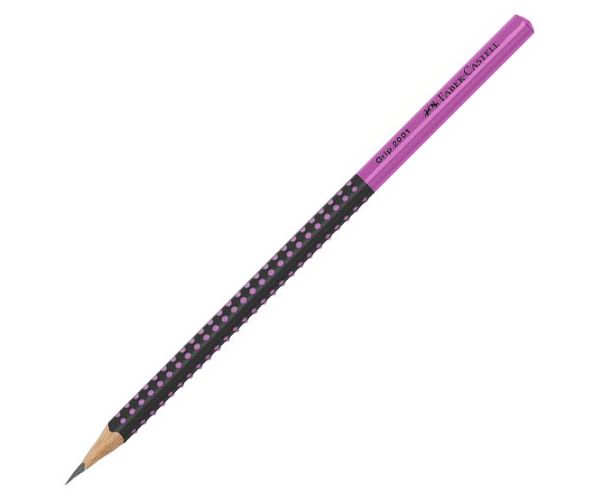 Faber-Castell: Grip 2001 grafit creion HB negru-albastru