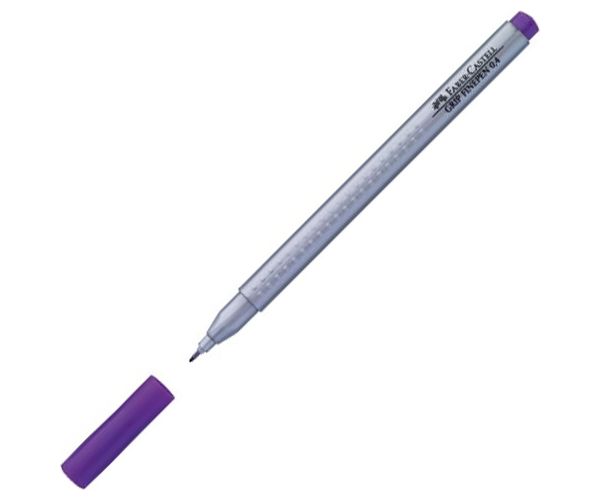 Faber-Castell: Grip Finepen rostirón 0,4mm-es sötét lila