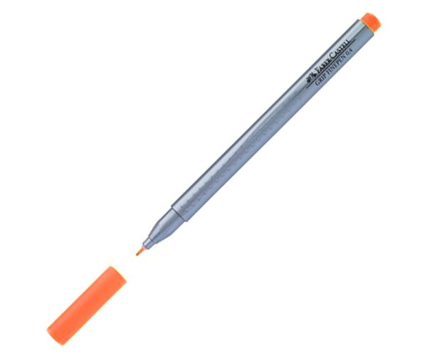 Faber-Castell: Grip Finepen rostirón 0,4mm-es narancs