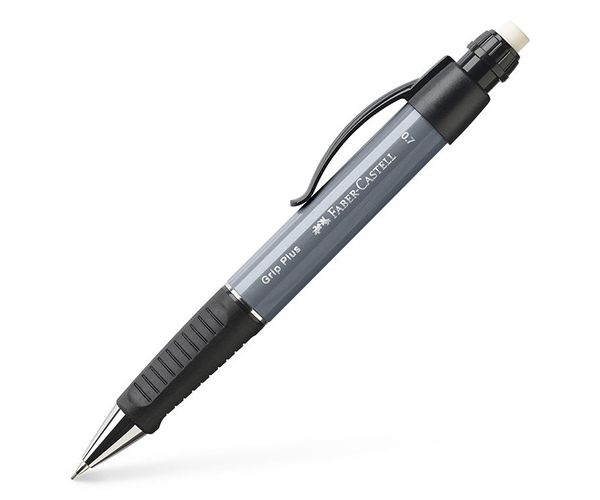 Faber-Castell: Grip Plus creion mecanic gri 0,7mm HB