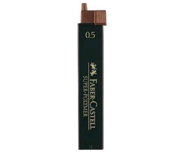 Faber-Castell: Mină 12 bucăţi 0,5mm 2H