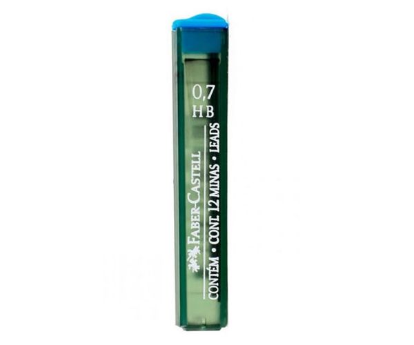 Faber-Castell: Ironbetét 12 db-os, 0,7 mm, HB