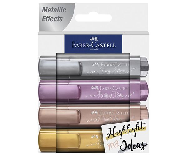 Faber-Castell: Metal textliner set 1546 4 bucăți set