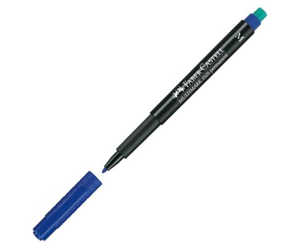 Faber-Castell: Multimark alkoholos filc M 1mm-es kék