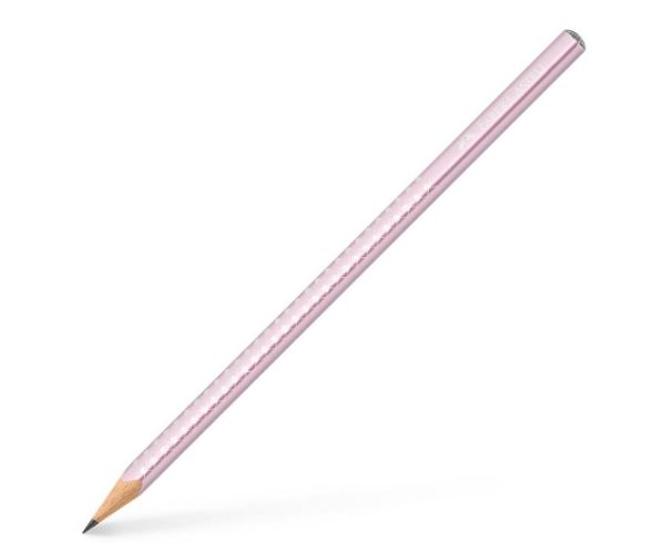 Faber-Castell: Sparkel sidef metal roz creion grafit B