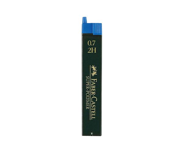Faber-Castell: Super Polymer mină 0,7mm 12 bucăţi 2H
