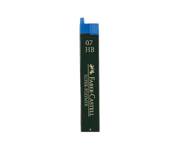 Faber-Castell: Super Polymer ironbetét 0,7mm, 12db-os, HB