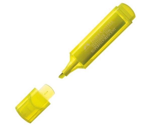 Faber-Castell: Superfluorescent de culoarea galbenă