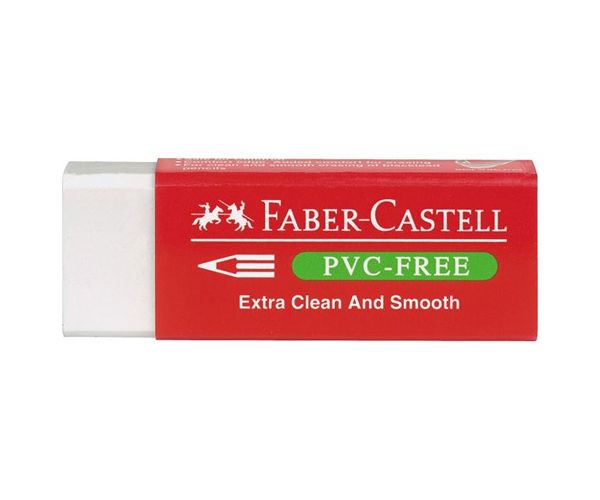 Faber-Castell: Fehér PVC menetes vinyl radír