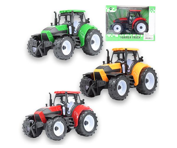 Farmer Truck: Tractor agricol in diverse culori 18x11cm