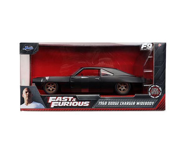 Fast & Furious: 1968 Dodge Charger Widebody model mașină 1/24 - Simba Toys