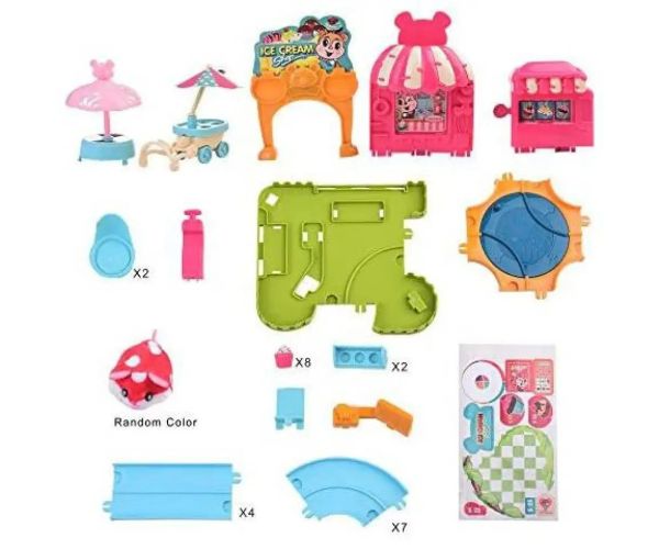 Little Hamsters Play Set Lumea înghețatei