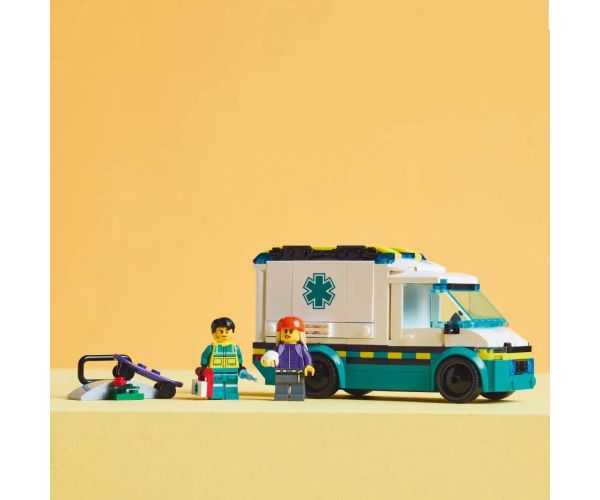 LEGO® City: Ambulanță de urgență (60451)