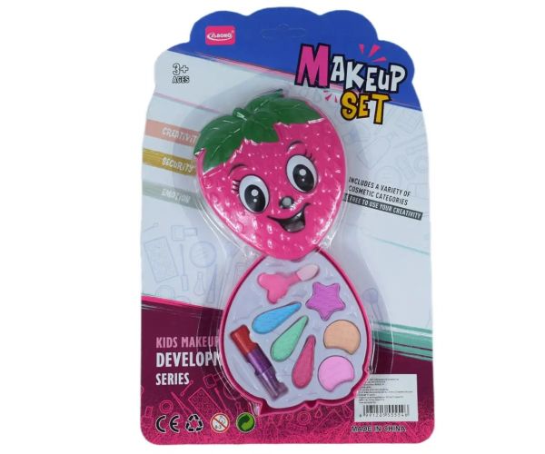 Make Up Set: Paletă de machiaj de căpșuni cu ruj
