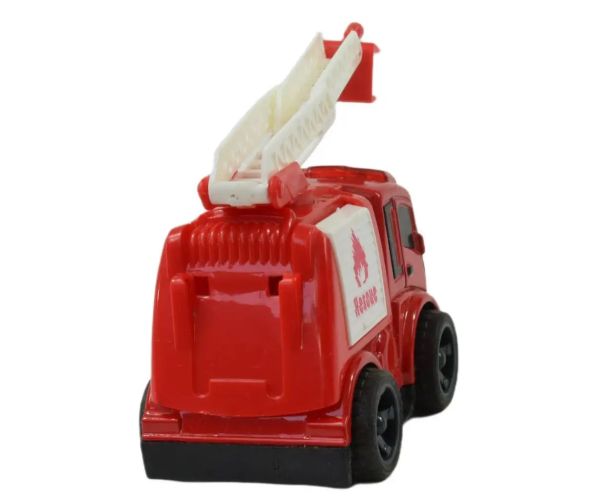 Fire Rescue: Camion de pompieri in două versiuni, cu design 1 bucată