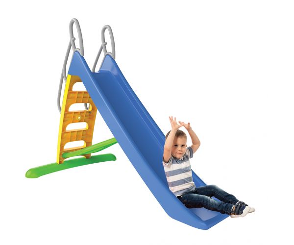 Tobogan Speed cu protecție de siguranță de culoare albastră 170cm