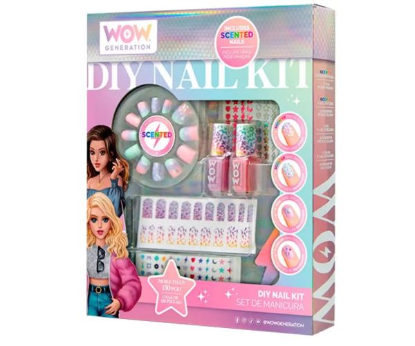 WOW Generation: Set mare de decorare unghii DIY