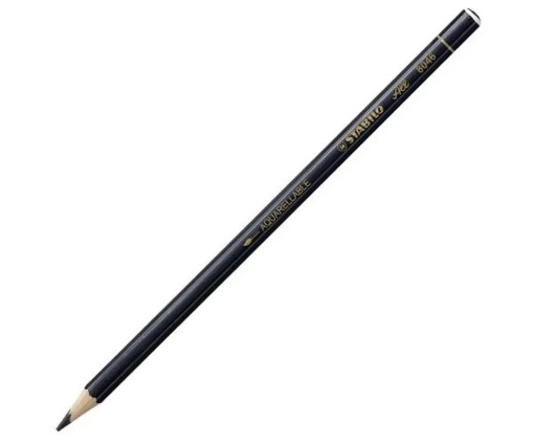 Stabilo: ALL creion colorat negru - scrie pe orice suprafață