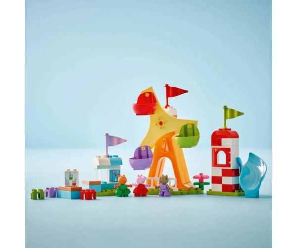 LEGO® DUPLO®: Peppa Porcu Parcul de Distracții (10453)