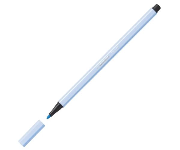 Stabilo: Pen 68 albastru gheață culoare 1mm