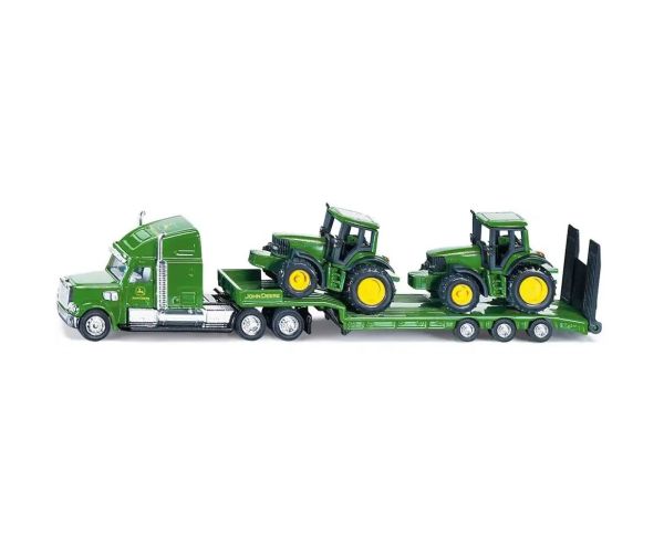 SIKU Camion cu tractoare John Deere set de joc 1/87