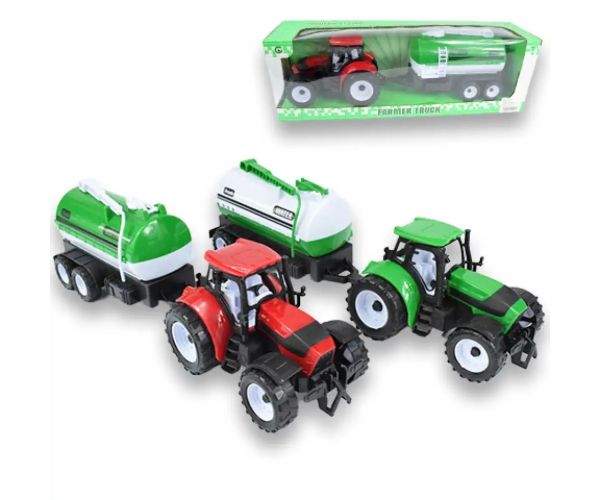 Farmer Truck: Tractor care stropește in doua versiuni 37cm