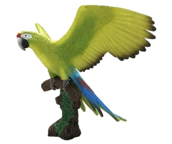 Papagal mare verde (Ara ambiguus) figurină de joacă - Bullyland