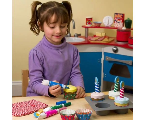 Set de joc Cupcake pentru gătit - Melissa & Doug