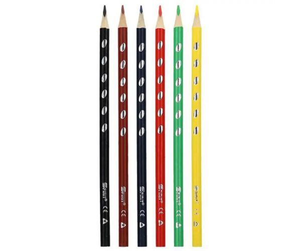 Spirit: Triunghi Classic creioane colorate 6 bucăți