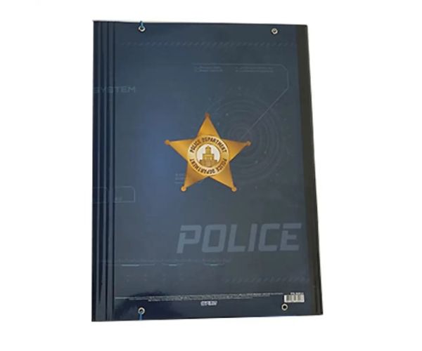 Spirit: Police Lights mapă cu elastic mărimea A4