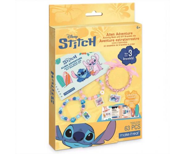 Make It Real: Set de activități și brățări Stitch